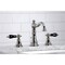 Fauceture FSC1979AKL Duchess Widespread Bathroom Faucet W/ Retail Pop-Up, Nickel FSC1979AKL - alternate 3